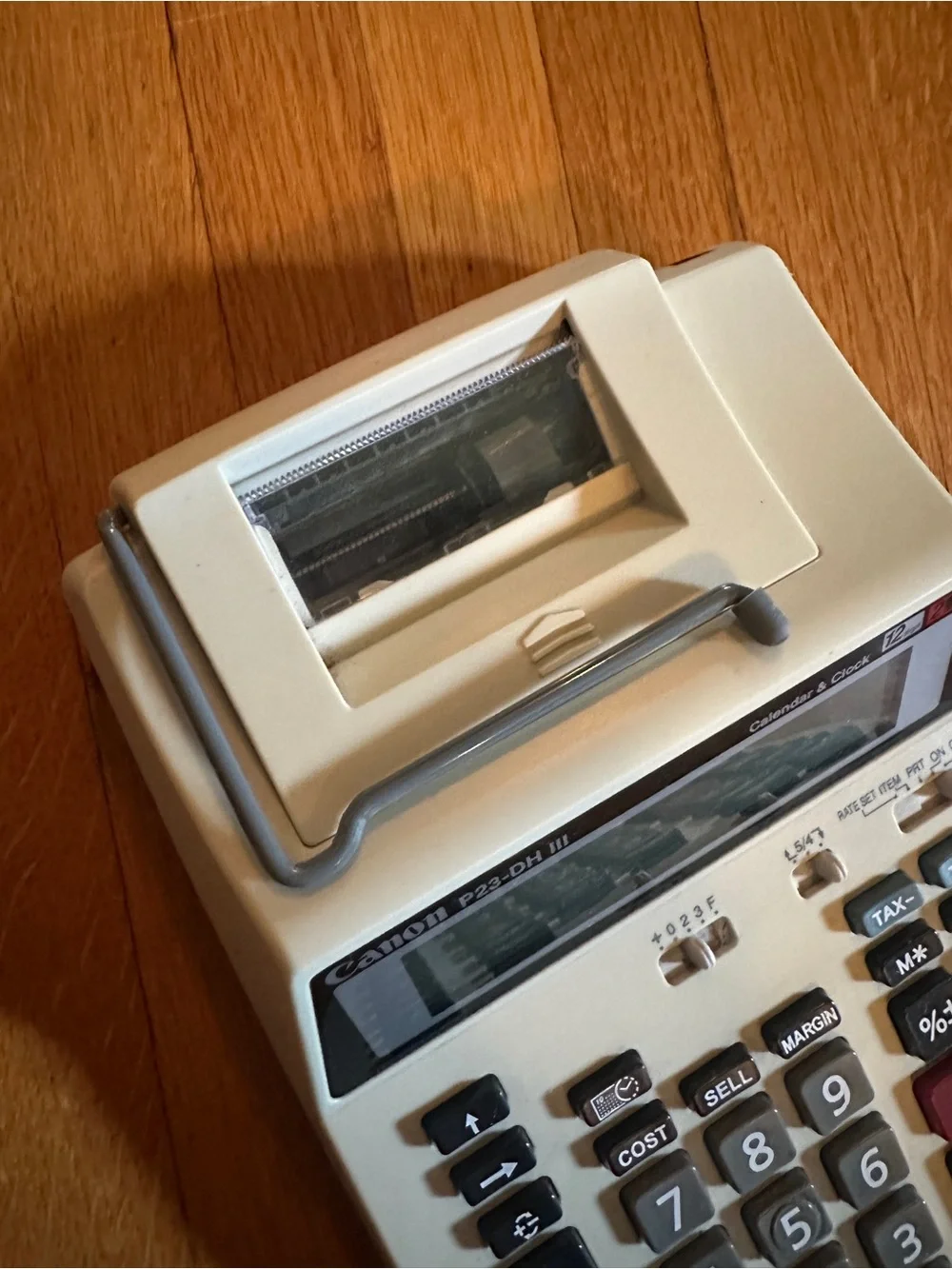 Canon P23-DH III Desktop Printing Calculator, Battery, Large Display, Large Key